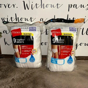 Hanes men’s Briefs 2 pack
